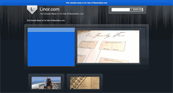 Desktop Screenshot of linor.com